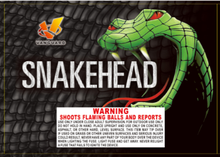 VG-CK13 / WD-10 Snakehead потребительский фейерверк